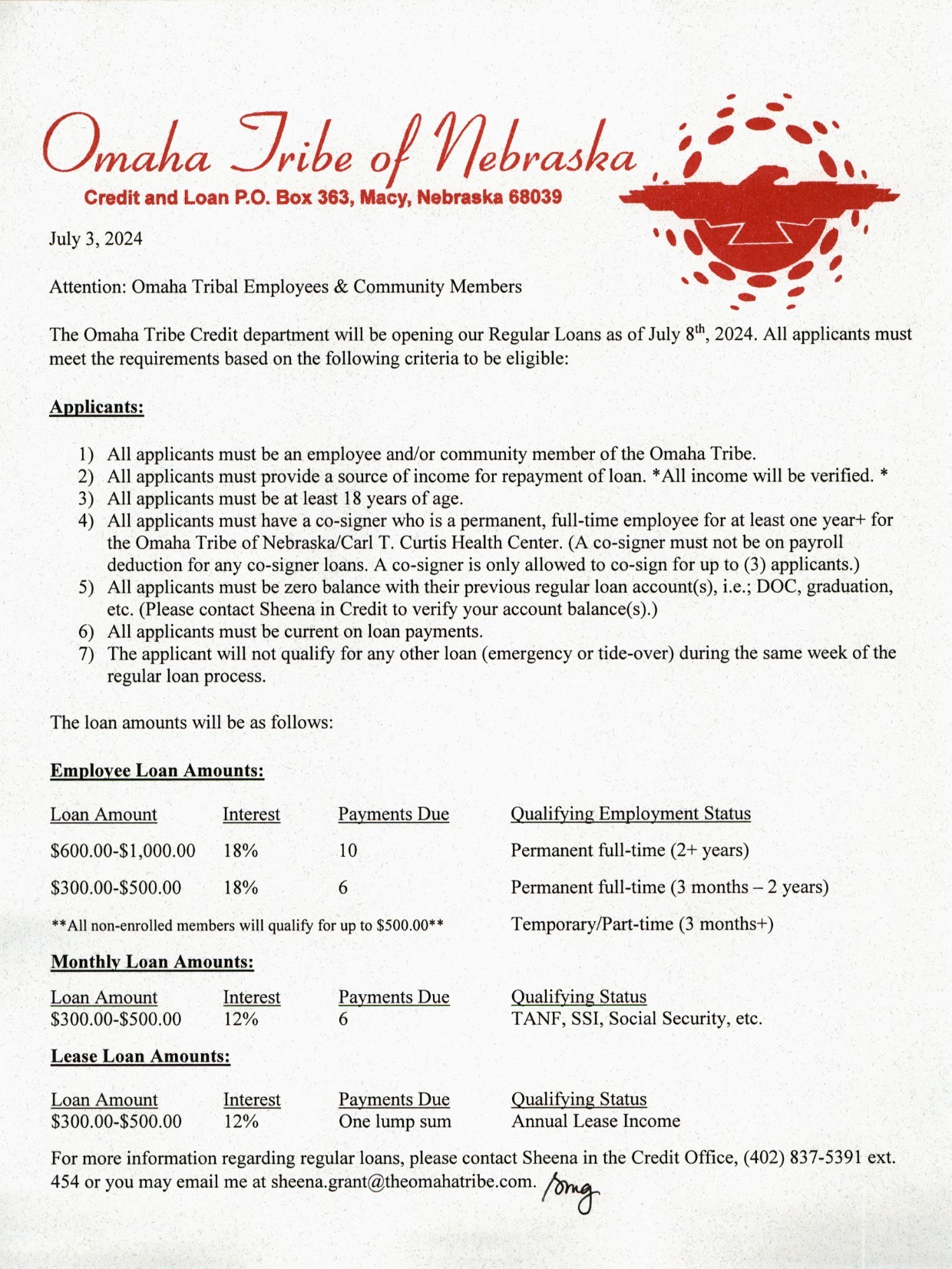 Tribal Loans In Nebraska Tribal Loans In Nebraska