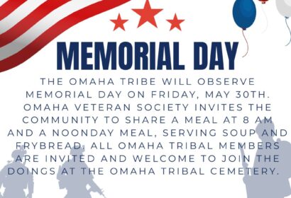OMAHA TRIBE MEMORIAL DAY DOINGS