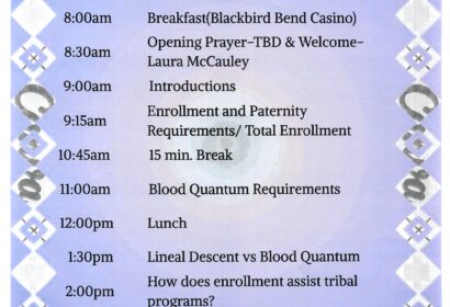 Omaha Tribe Enrollment Director’s Round Table
