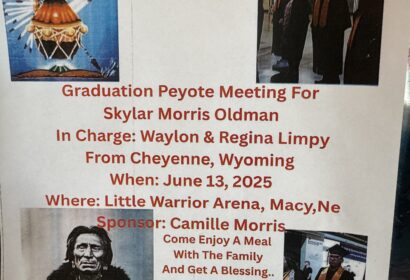 Graduation Peyote Meeting for Skylar Morris Oldman