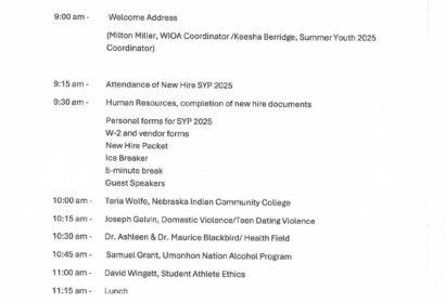 2025 Youth Orientation Group A