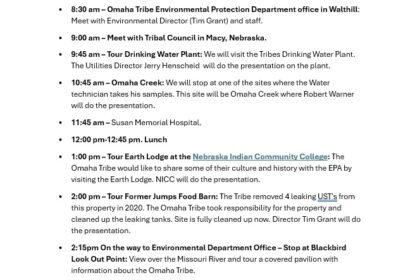 US EPA Regional Administrator Visit