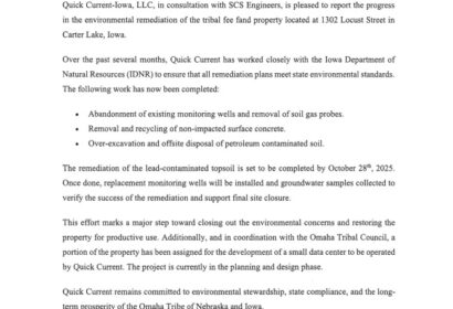 Update on Remediation from Quick Current