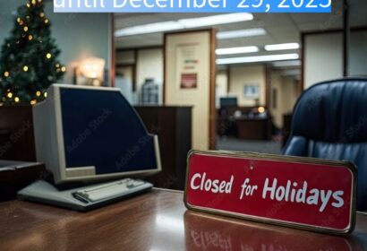 Omaha Tribe Closed for Holiday