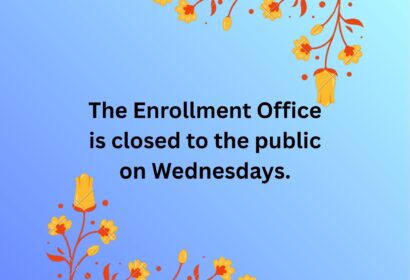 Enrollment Announcement