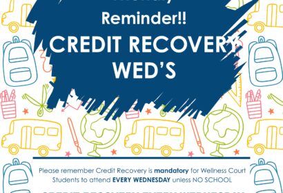 Credit Recovery Wednesday’s