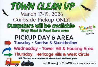 Town Clean Up Spring 2026