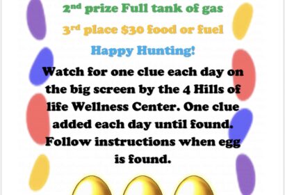 Adult Golden Egg Hunting contest for Macy