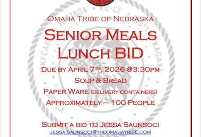April 8, Senior Meal Lunch Bid