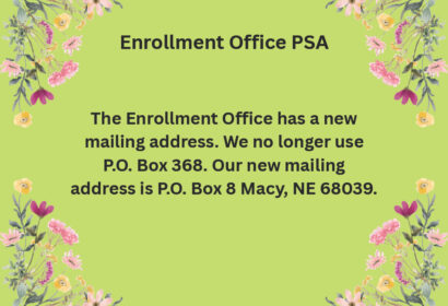 Enrollment New Mailing Address