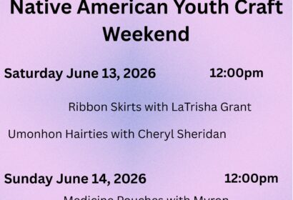 Native American Youth Craft Weekend