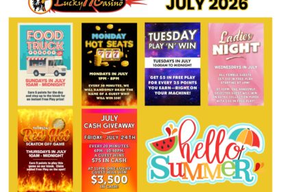 Lucky 77 July 2026 Promotions
