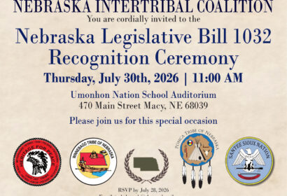 Nebraska Legislative Bill 1032 Recognition Ceremony