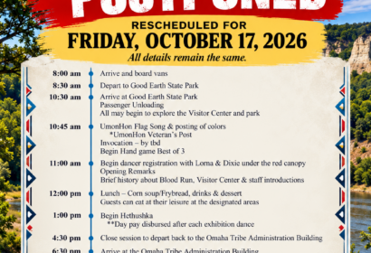 📢 RESCHEDULED: Umoⁿhoⁿ Day at Good Earth State Park