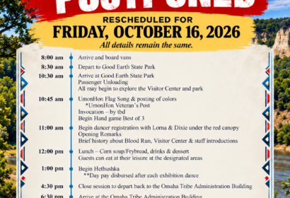 📢 RESCHEDULED: Umoⁿhoⁿ Day at Good Earth State Park