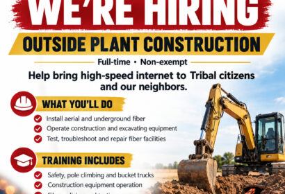 📣 JOB OPPORTUNITY: OUTSIDE PLANT CONSTRUCTION